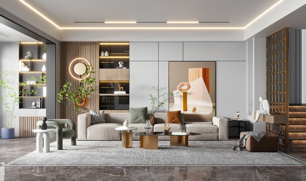 南寧新房裝修-現(xiàn)代風格-客廳 南寧新房裝修-現(xiàn)代風格-客廳