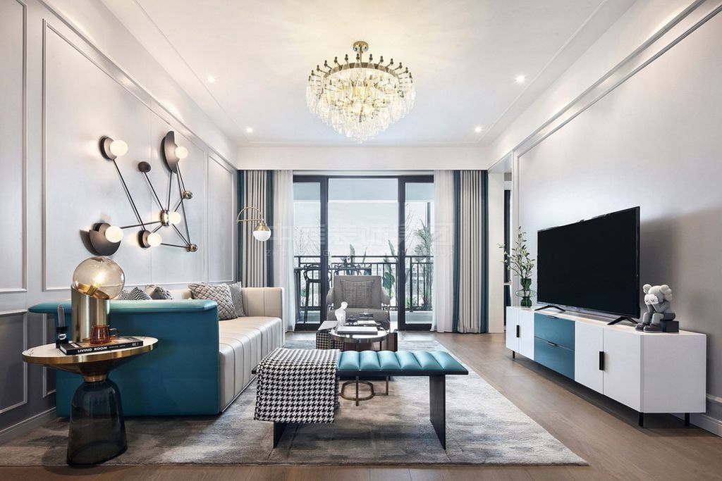 錦悅江南115m&sup2;輕奢風格案例